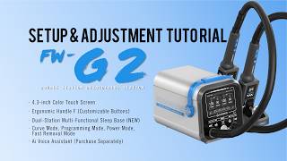💨🌀 FW-G2 Double Station Desoldering Station Setup & Adjustment Tutorial | FORWARD