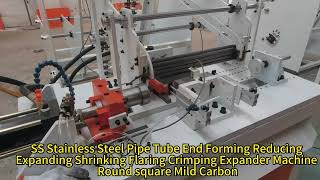 Pipe Shrinking Machine/ Pipe Tube End Forming Reducing Expanding Shrinking Flaring Crimping Expander