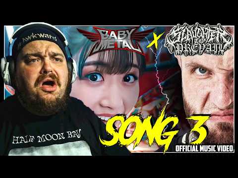 REACTING to BABYMETAL x Slaughter To Prevail "SONG 3" (Official Music Video) | Zirra Reacts