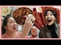 Koreana's First Time Cooking Pinoy Birthday food