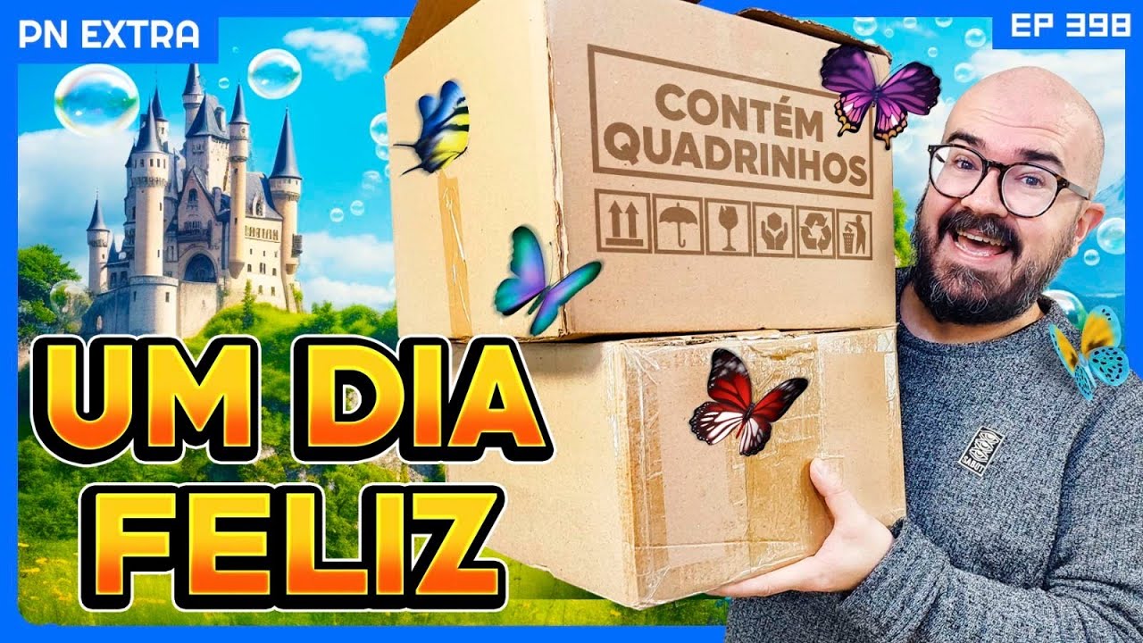 Acumularam 3 caixas 🥳 Julgando as compras de gibi do Danielzinho