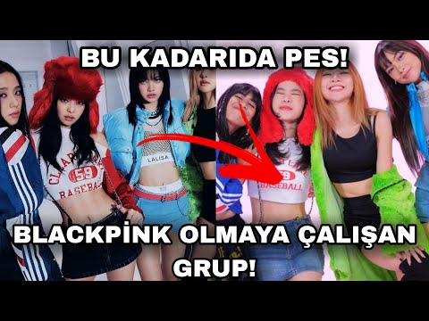 Blackpink konseptini çalan grup! Bu kadarıda pes!