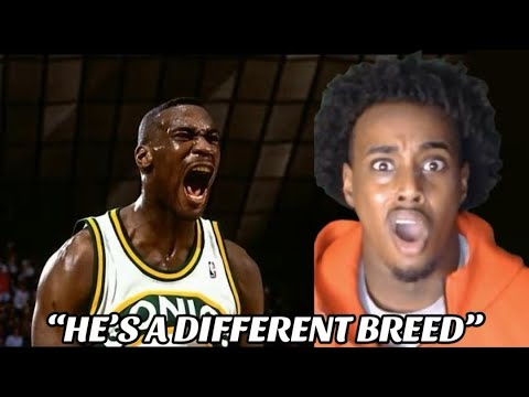 Gen Z STUNNED Reacting To PRIME Shawn Kemp VICIOUS Highlights 🚀🔥