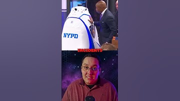 Is this a cop robot revolution? #crime #stopcrime #nypd #newyork #viralvideo