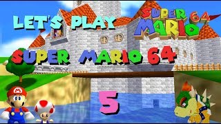 Let's Play Super Mario 64 [German\100%\Blind] 5 - Fliegen und Rutschen