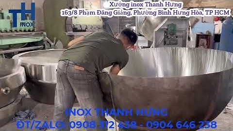 Xưởng Inox Thanh Hưng: chuyên gia công Máy Thực Phẩm, Máy Công Nghiệp bằng Thép Không Rỉ (inox)