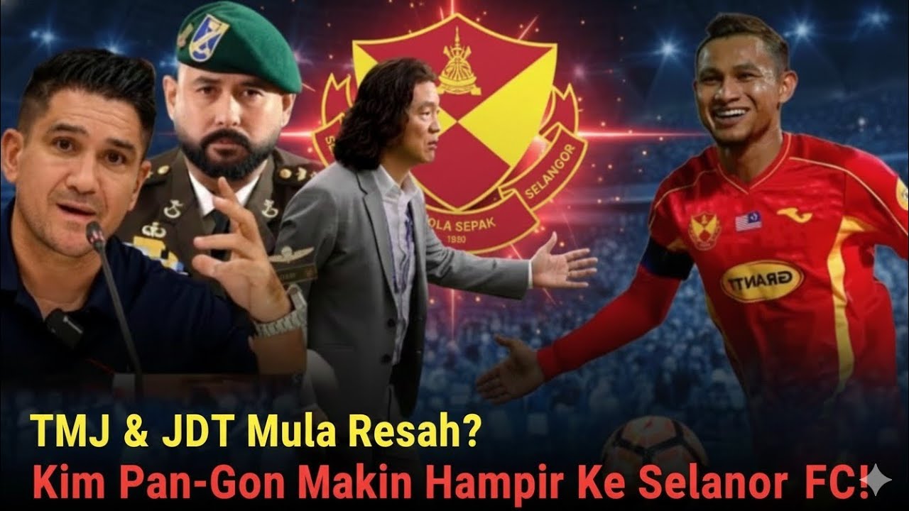 Panas! Nama Kim Pan-Gon Buat JDT & TMJ Tak Senang Duduk