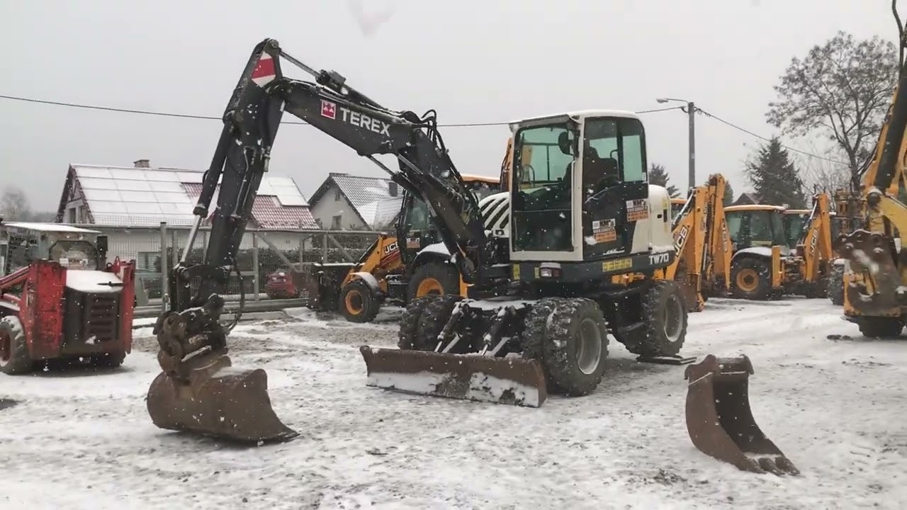 TEREX TW70 KOPARKA KOŁOWA KM MASZYNY BUDOWLANE WWW.KMRENT.PL