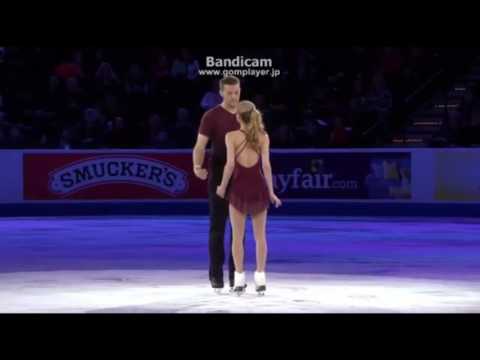 tarah kayne and  danny o'shea figure skating to I hate you,I love you by gnash (audio swap)