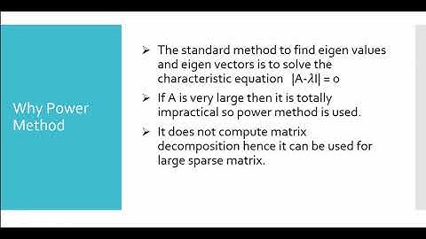 EE5120:Power  and Krylov Subspace method
