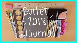 2018 Bullet Journal | Set Up + January  Plan With Me