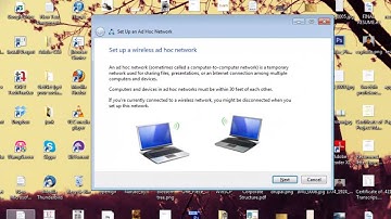 sharing internet connection in windows7