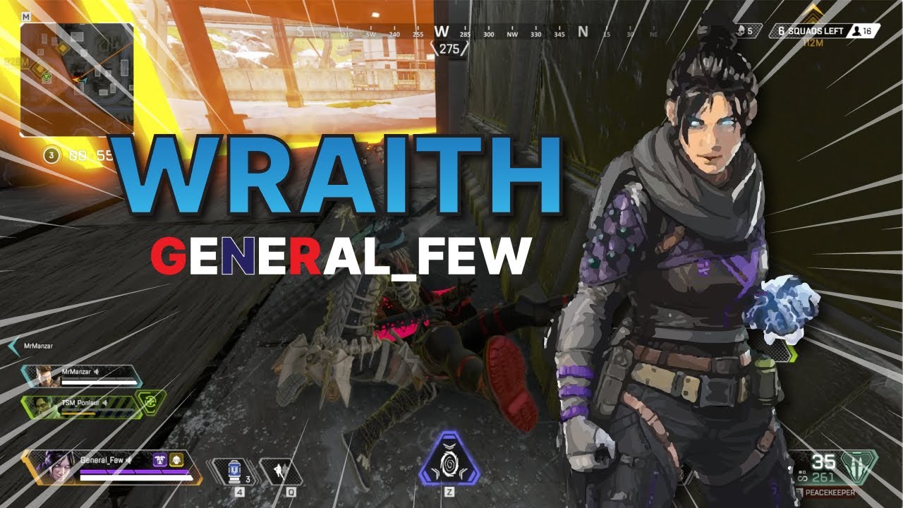GENERAL_FEW PLAY WRAITH | Apex Legends - YouTube