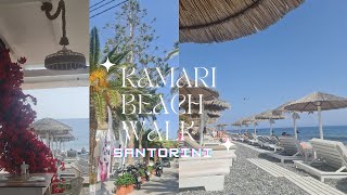 Kamari Beach Walk Tour - Santorini