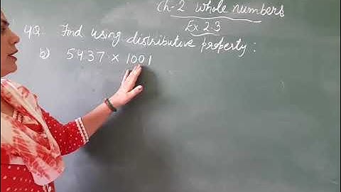 NCERT Maths 6th chapter 2 whole numbers exercise 2.3 question 4 (b) part