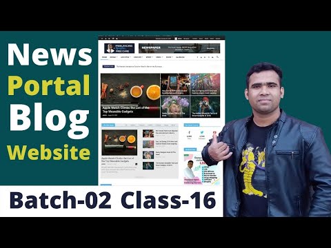 How to Build News Portal Blog Website In WordPress Bangla Tutorial | how to Make Blog Website A to Z