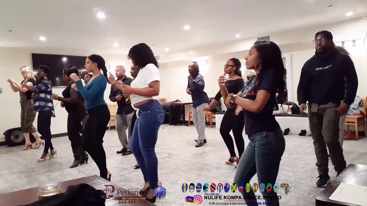 NEW YORK GROUP KOMPA DANCE CLASS WITH CLAUDEL #KONPA #KOMPA