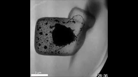 Real-time TEM observation of dynamic liquid-vapor interface at nm resolution (1/7): liquification