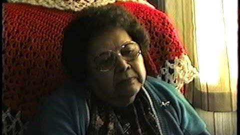 Tsimshian Language, Ketchikan Alaska.  Gloria Allen is interviewed