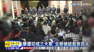 20150210中天新聞　太陽花學運　北檢起訴林飛帆等118人