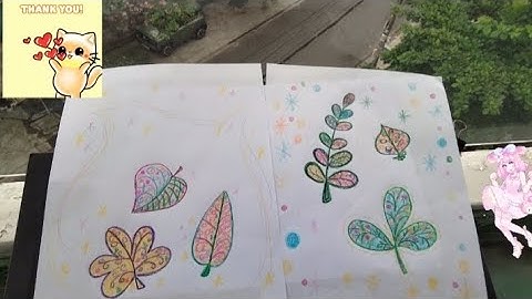 Hãy trang trí lá bằng điểm và nét - Mĩ thuật 1 - Chân trời sáng tạo - Chủ đề 4 : Khu vườn của em