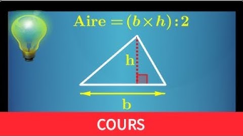 Cours ♦ Aire d