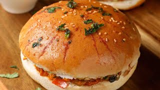 Tawa burger recipe || जब मन करे बर्गर खाना तो रोटी वाले तवे पर यह लाजवाब देसी बर्गर रेसिपी बनाना