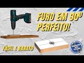 Furos retos perfeitos com bloco de furação [Drill block]  - Conserta isso Thalão