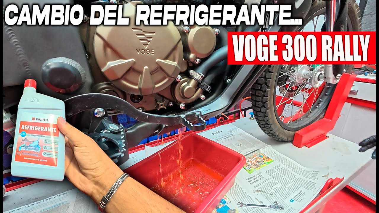 ⚠️Previniendo FALLAS 💥RECALENTAMIENTO | 🏍️ VOGE 300 RALLY casi 0 km