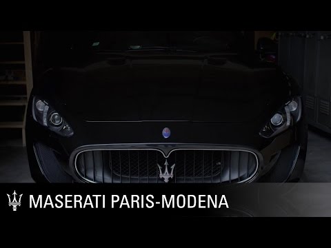 Maserati Cycling. Maserati follows the Paris-Modena for charity kilometers