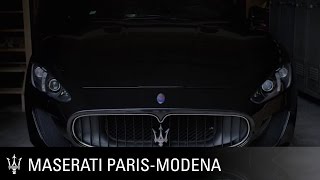 Maserati Cycling. Maserati follows the Paris-Modena for charity kilometers