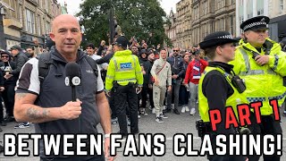 FRONT LINE COVERAGE Of The PSG INVASION Of Newcastle