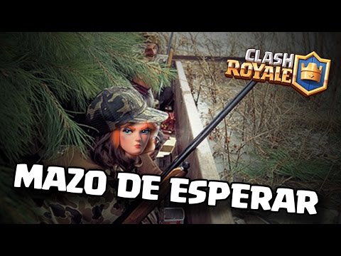EL MAZO DE LA ESPERA ASEGURAR LA VICTORIA EN CLASH ROYALE ## Gameplay Español