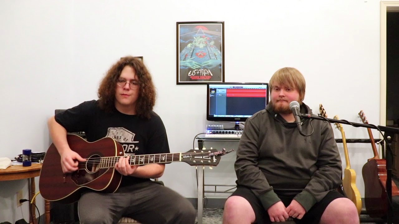 Blackbird - The Beatles (Cover by Josh and Elliot)