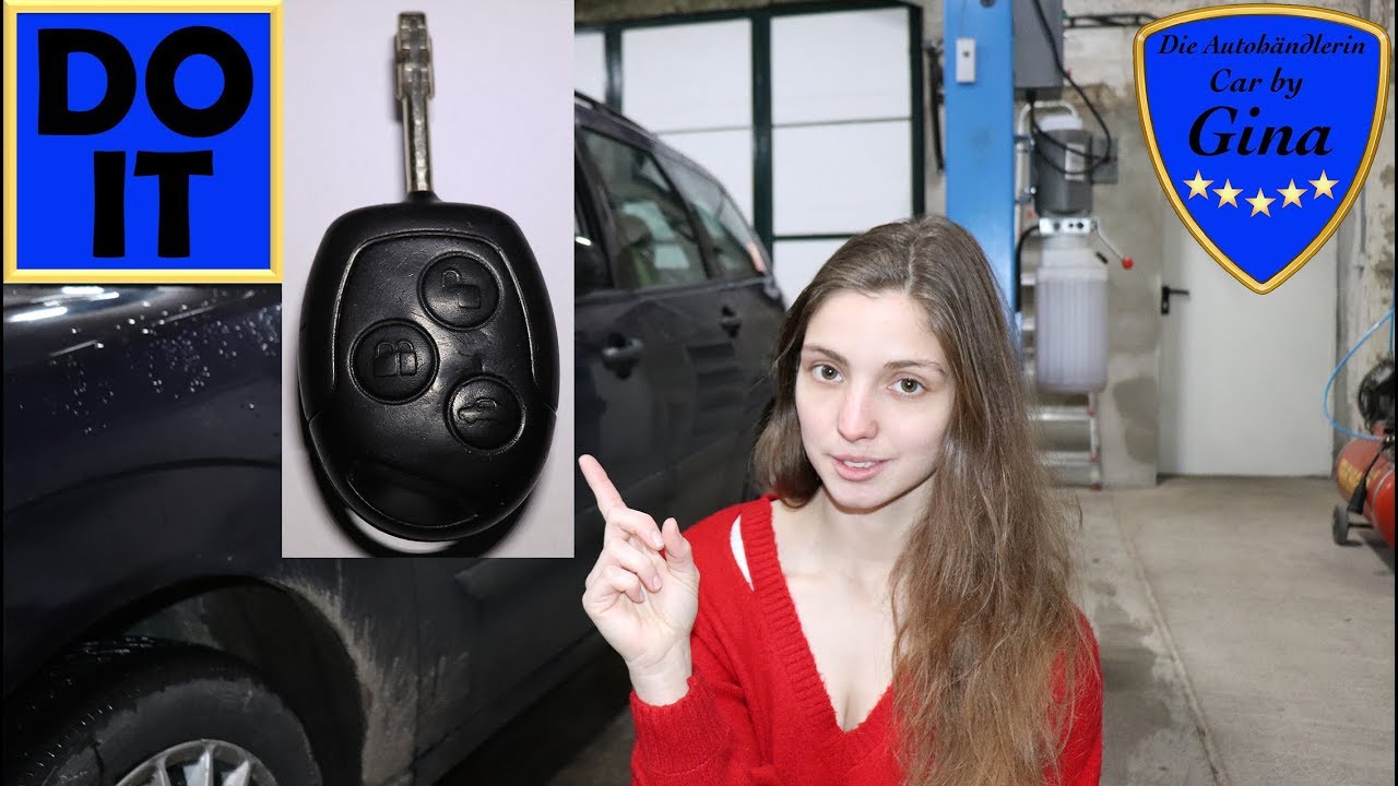Ford Funkschlussel Batterie Wechseln Tauschen Fokus Fiesta Mondeo Transit Cougar Youtube