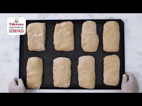 Pakmaya Ekşi Mayalı Ekmek Harcı ile Ciabatta Ekmek Yapımı