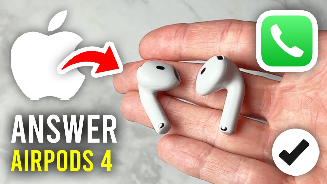 How to answer calls with airpods 4 full guide youtube