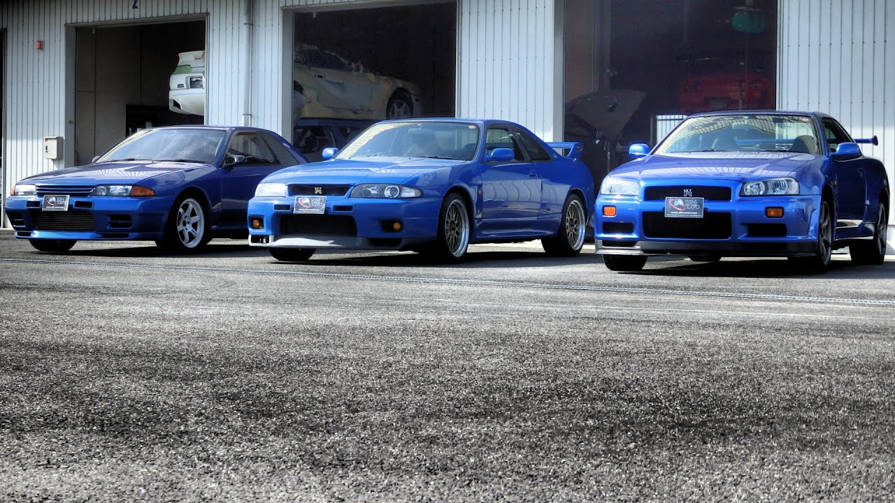 Jdm Treasures Skyline Gtr 32 Gtr 33 Gtr 34 V Spec Jdm Expo