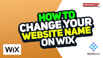 How to Change Your Website Name on Wix 2025