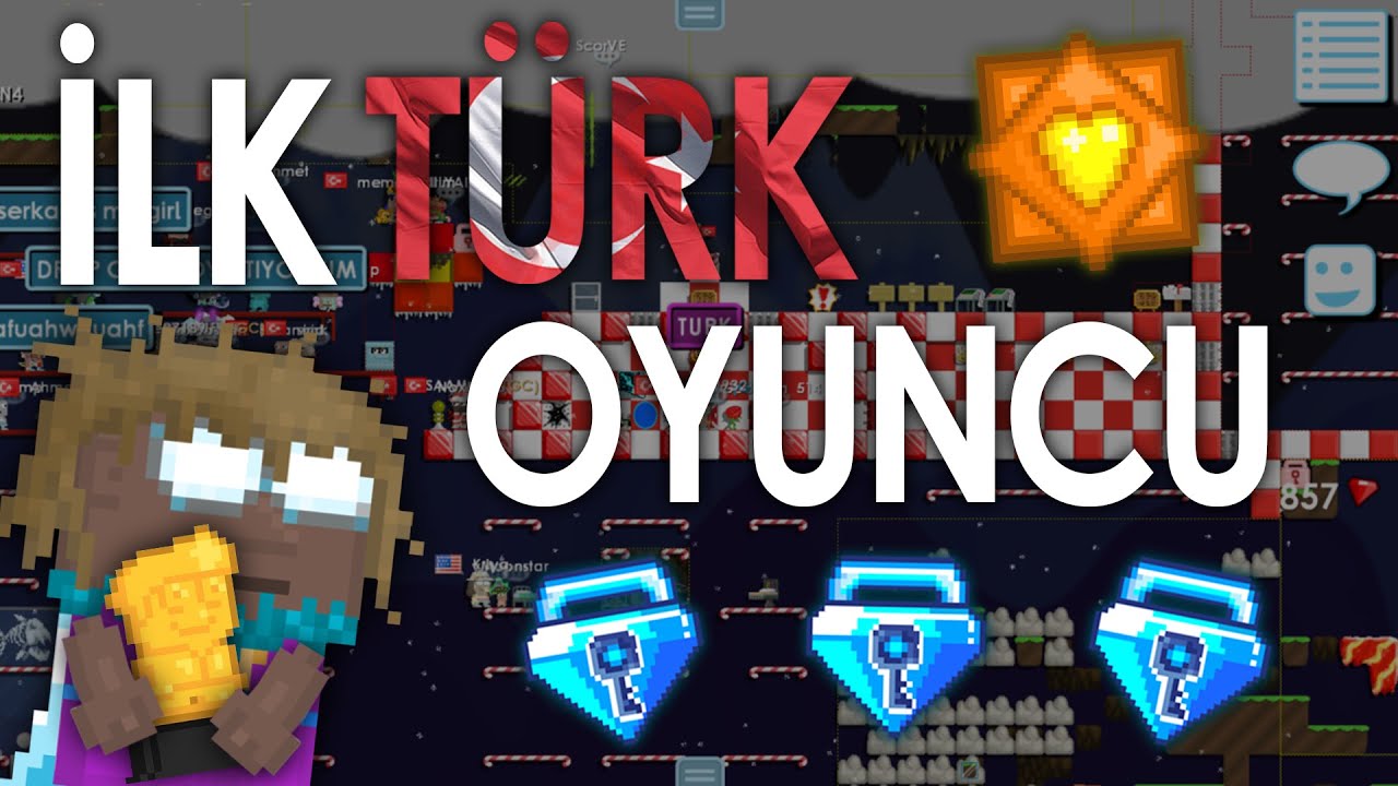 İLK TÜRK OYUNCU HAKANSS KİMDİR  - Growtopia Eski Hikayeler #1