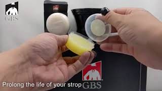 GBS"Shave Ready" Black Wood Straight Razor + Complete Beard/Shaving Set screenshot 3