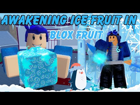 Blox Fruit, Awakening my ICE FRUIT at NAPAKA Lakas nitoooo!!