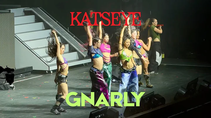 KATSEYE: Gnarly with NEW Dance Break | Beautiful Chaos Tour - The Armory, Minneapolis | 4K Fancam thumbnail
