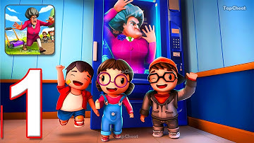 Sneak Squad: Partners in Prank - Gameplay Walkthrough Part 1 - Prank Miss T (Android, iOS)