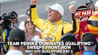 Pit Pass Live: Team Penske dominates front row, Scott McLaughlin takes pole