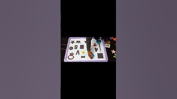 shadow matching #funactivitiesathome  #diyactivitiesforkids  #summerholidays2023