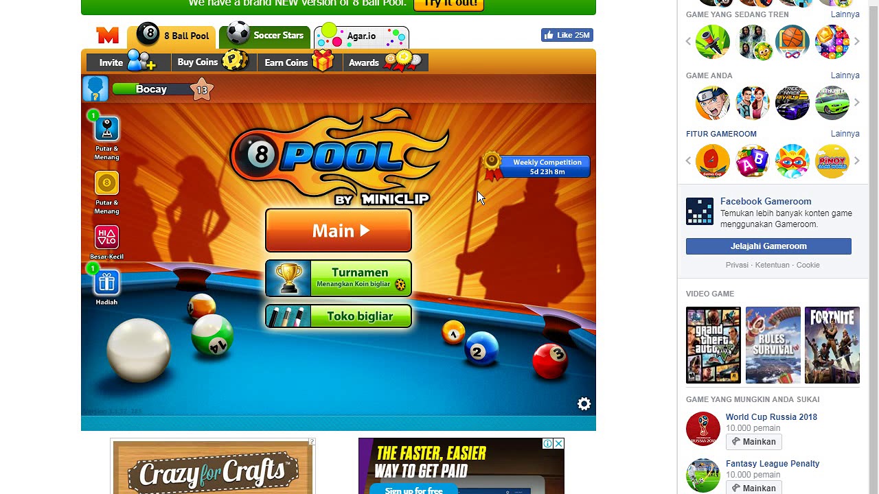 Cheat 8 Ball Pool Garis Panjang 100% Work 2018 Have Fun ... Cheat 8 Ball Pool Garis Panjang 100% Work 2018 Have Fun ... -