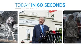 Today in 60 seconds - Sept. 23, 2022