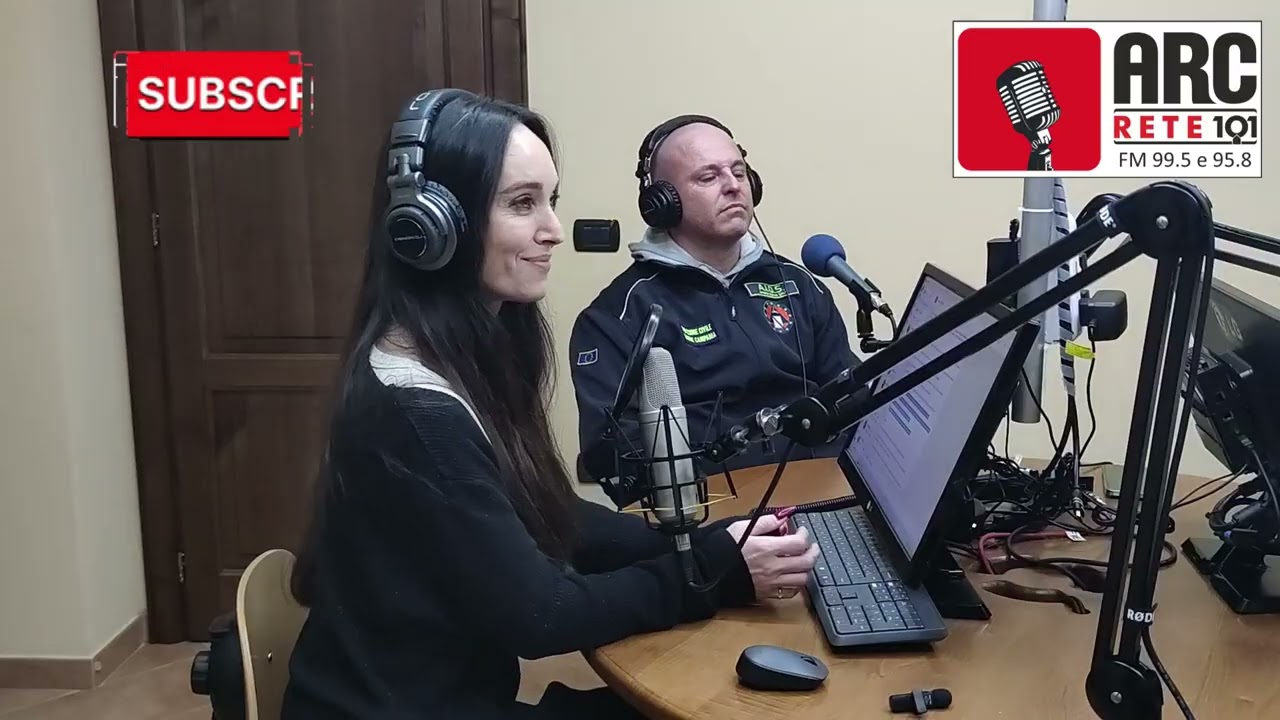 In studio Amedeo Iacobacci Presidente di AIOS Ariano Irpino.