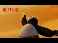 中華まんを使ったパンダのカンフー修行 | カンフー・パンダ | Netflix Japan